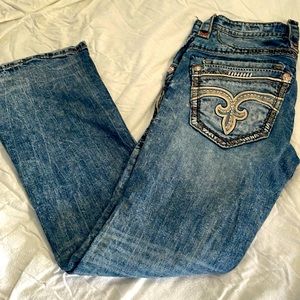 Men’s Rock Revival jeans medium wash 32x32